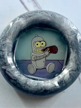 Futurama Bender Resin Ashtray | Baby Bender Cartoon Decor